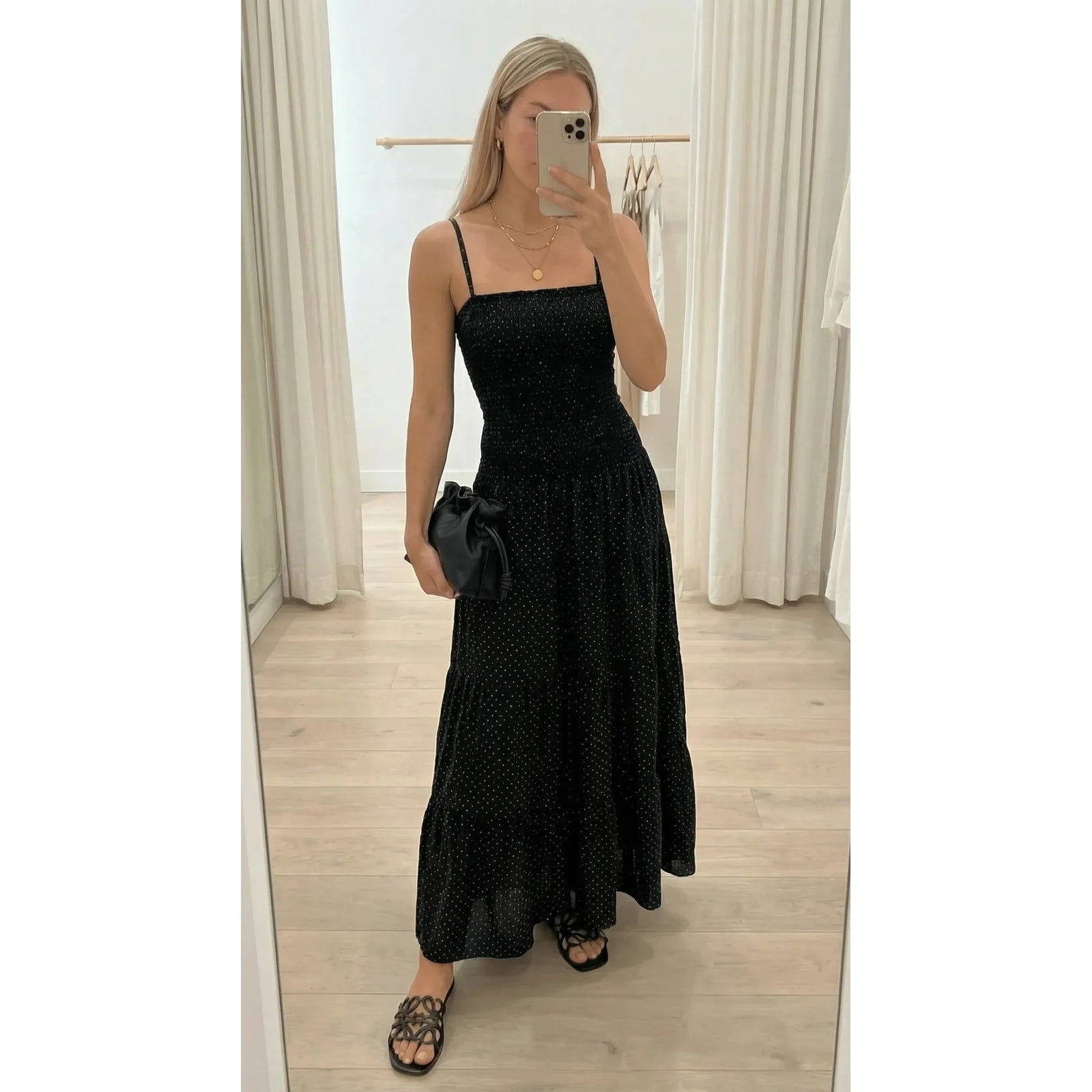 Priv Loralee Polka Dot Dress
