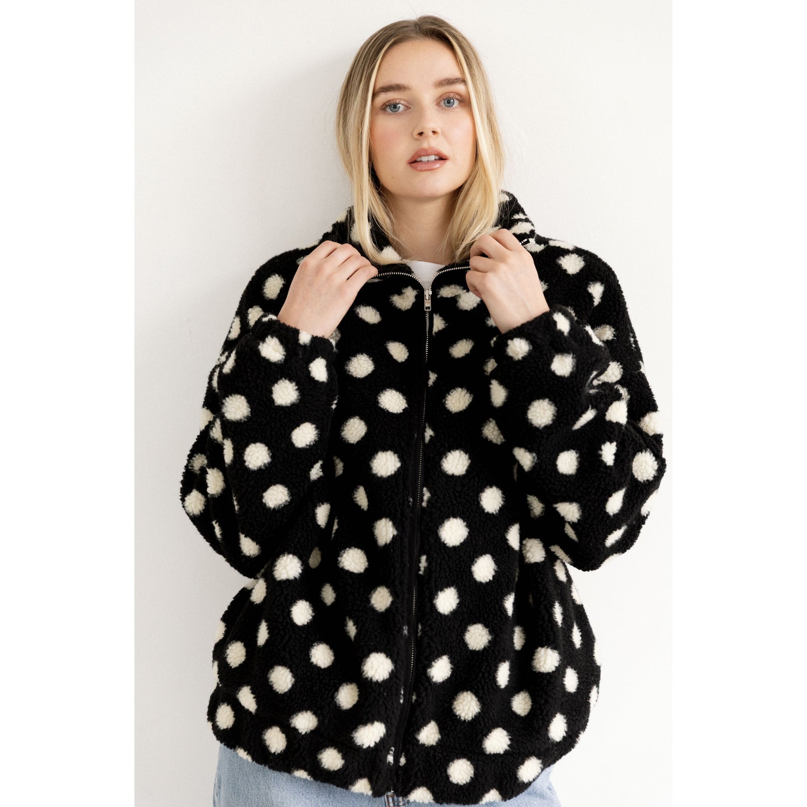 Brunette the Label Classic Sherpa Jacket