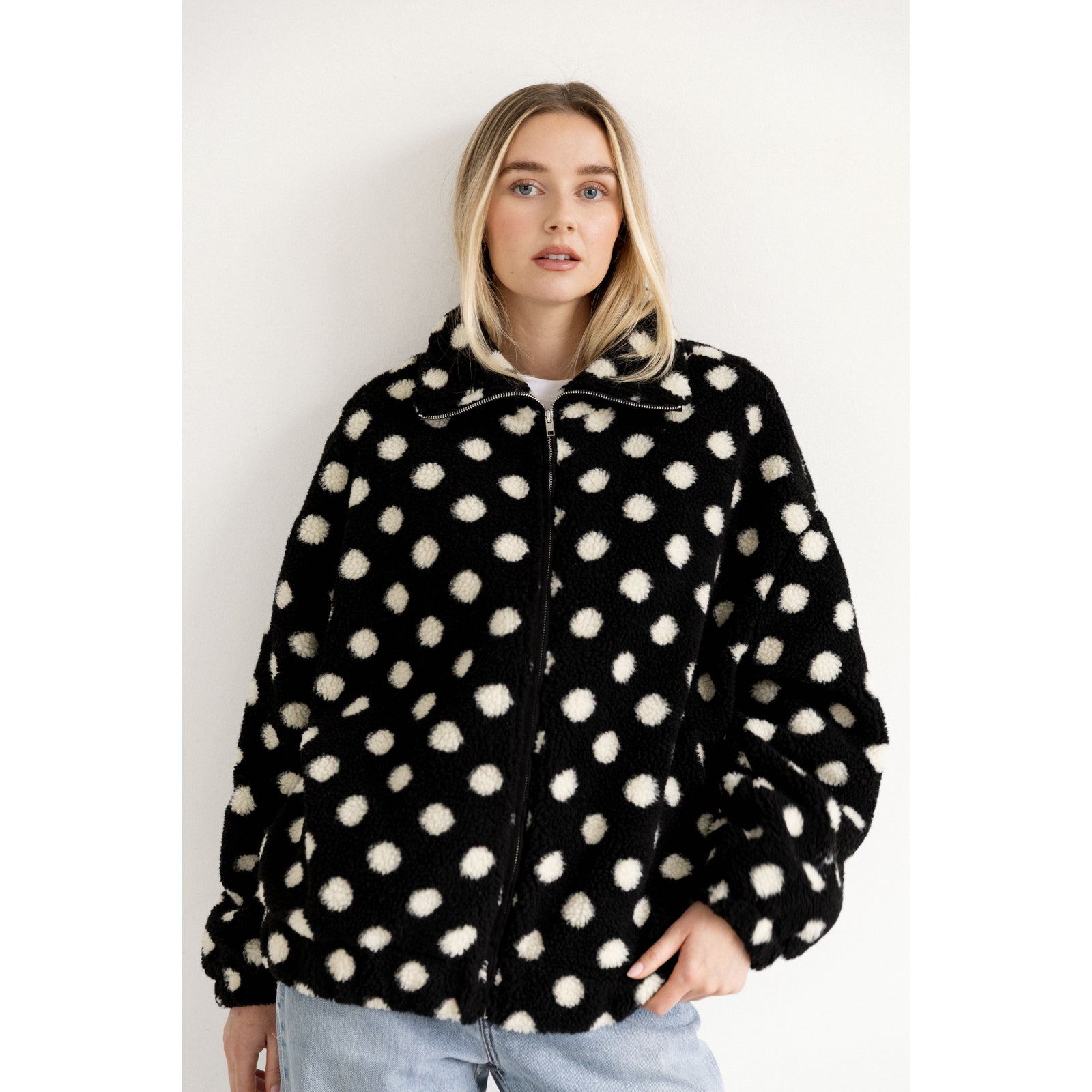 Brunette the Label Classic Sherpa Jacket