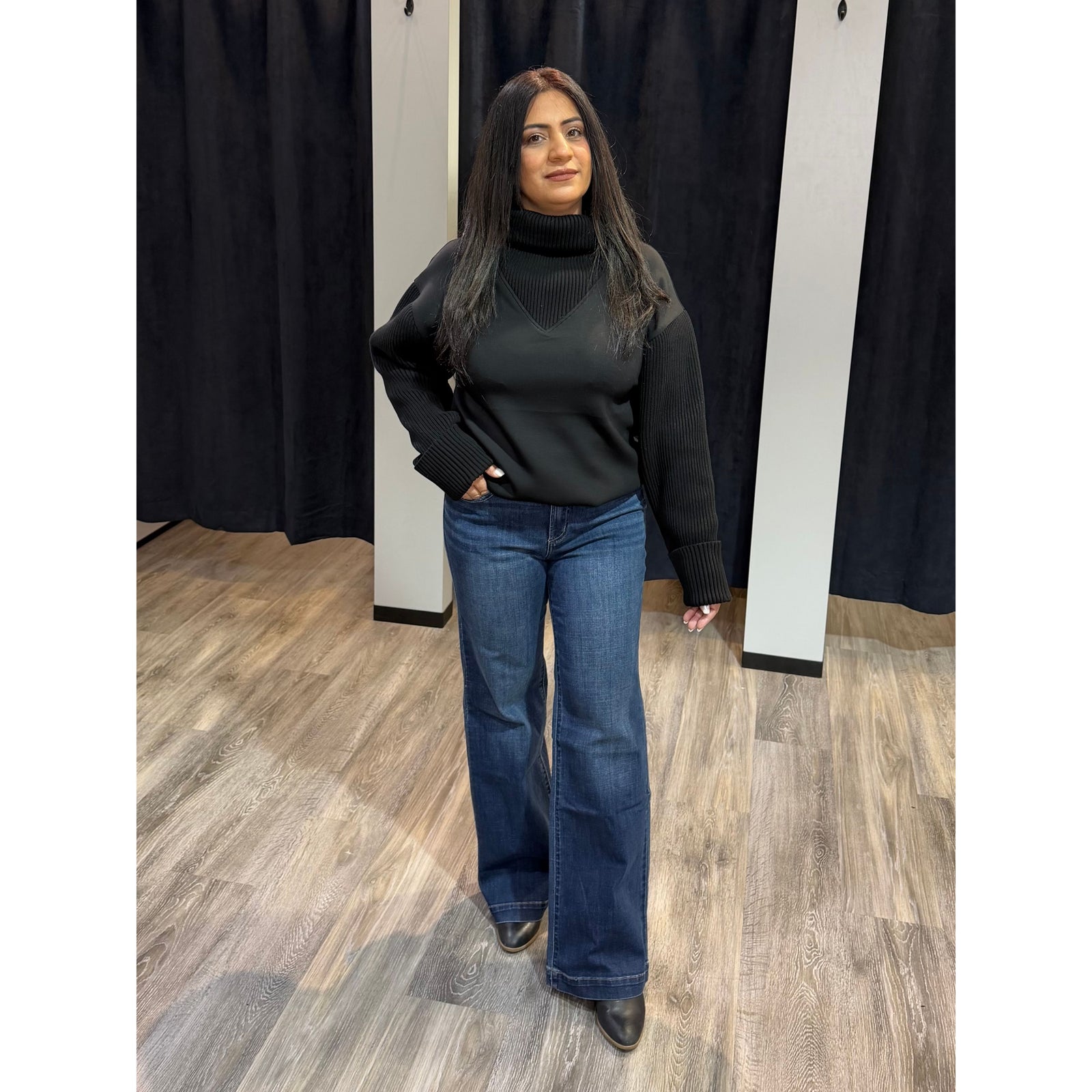 Jovie Soft Knit Turtleneck Sweater