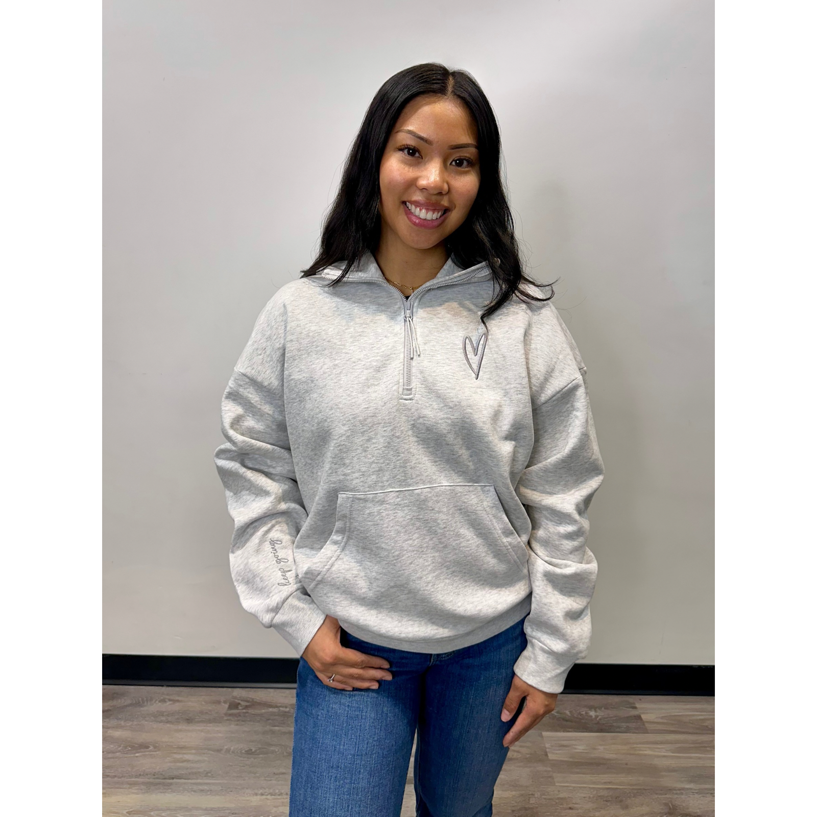 Keep Going Half Zip Hoodie