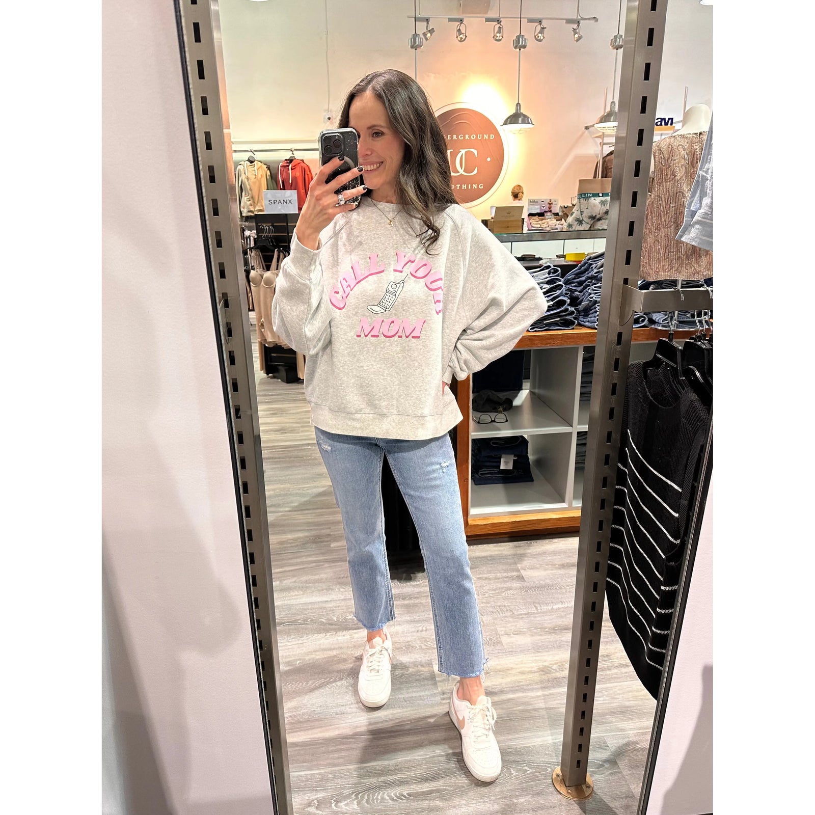 Brunette the Label Call Your Mom Crew