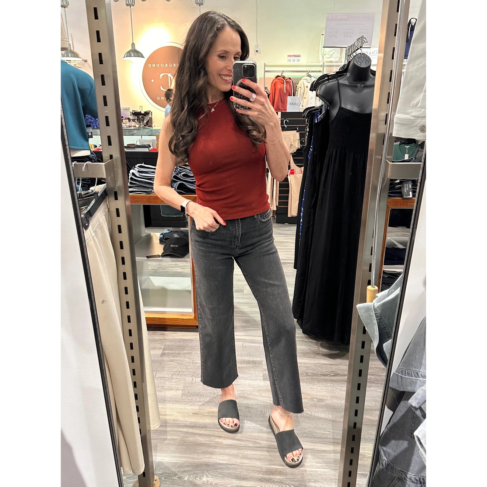 Daze Pleaser High Rise Wide Leg Ankle in Twilight