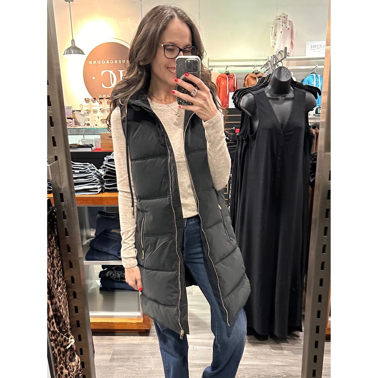 Dex Hooded Puffer Vest