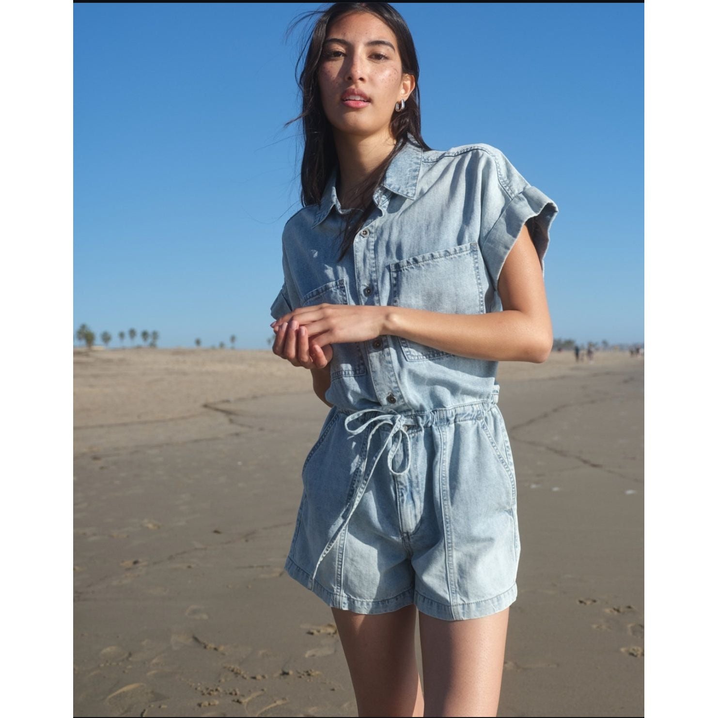 Daze Surfside Romper in Wildcard
