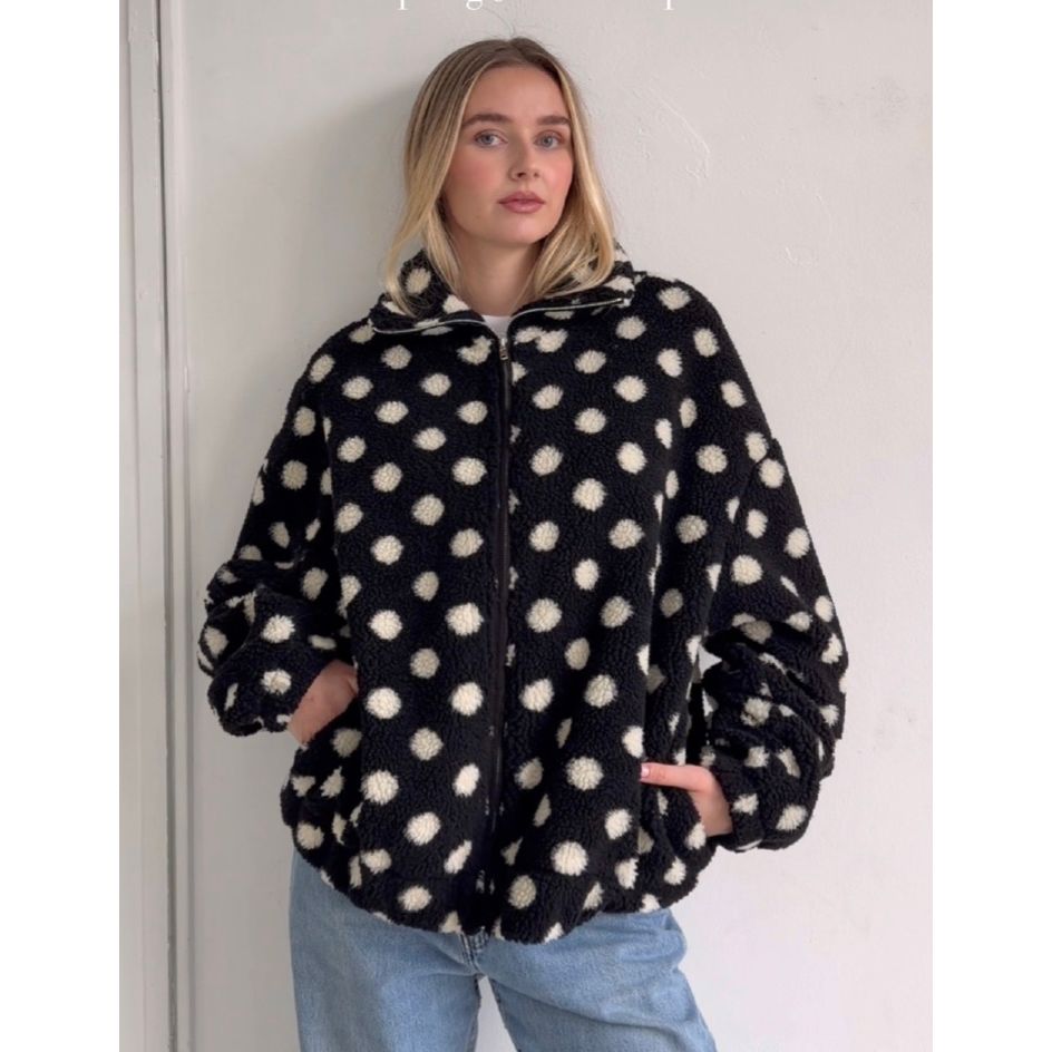 Brunette the Label Classic Sherpa Jacket