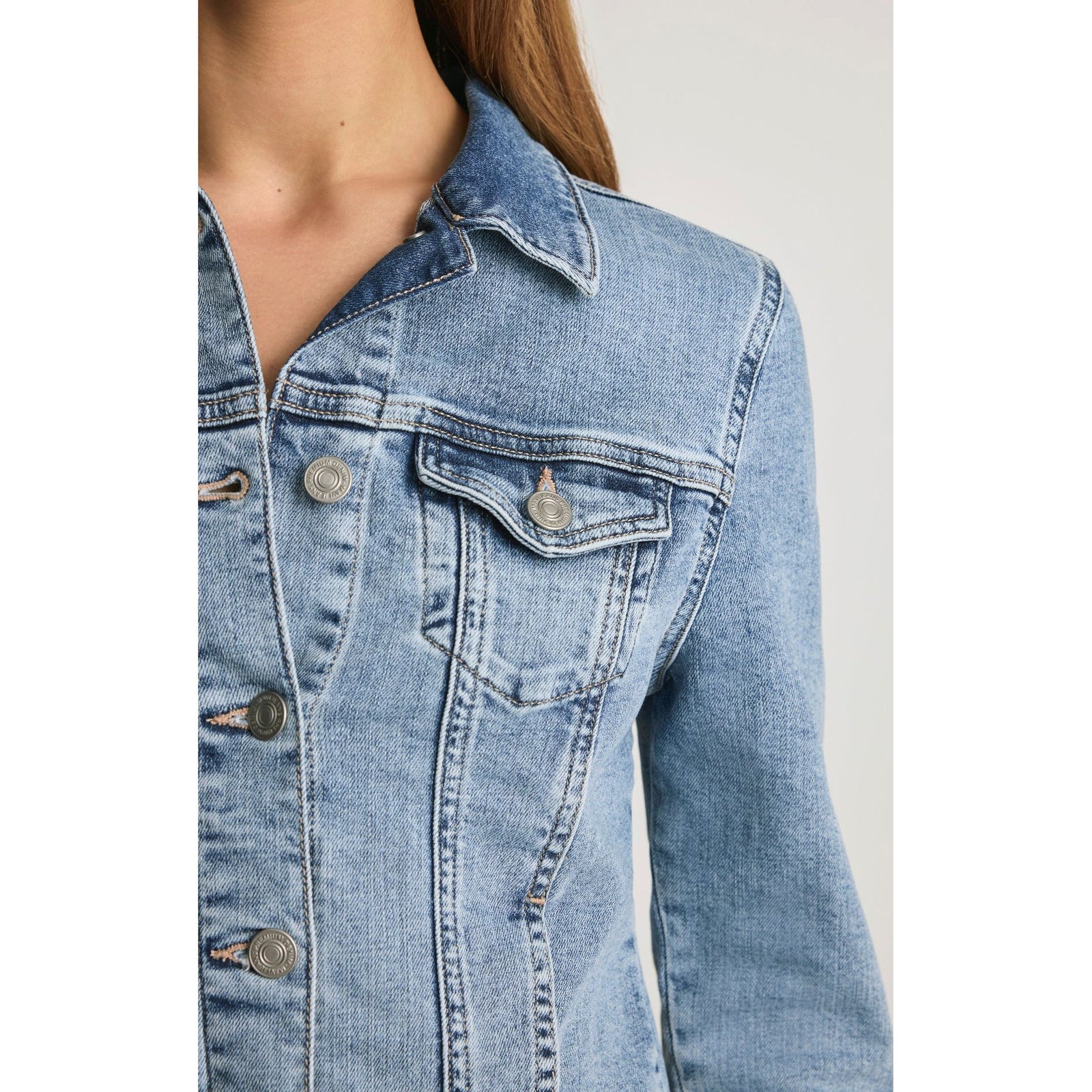 Mavi Samantha Light Brushed Flex Blue
