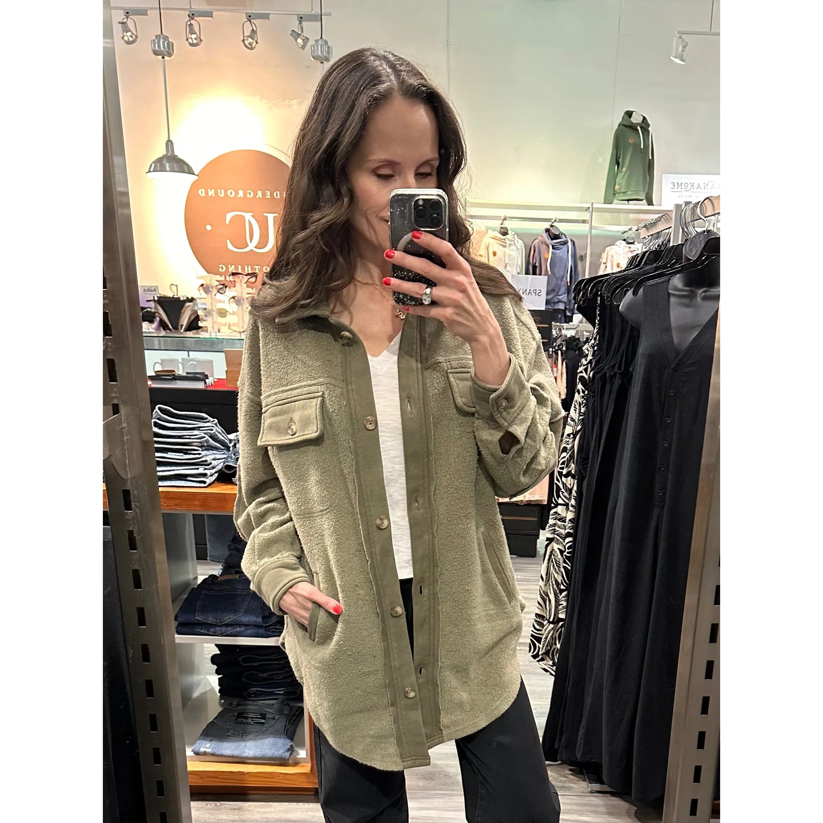 Lexie Fleece Oversize Jacket