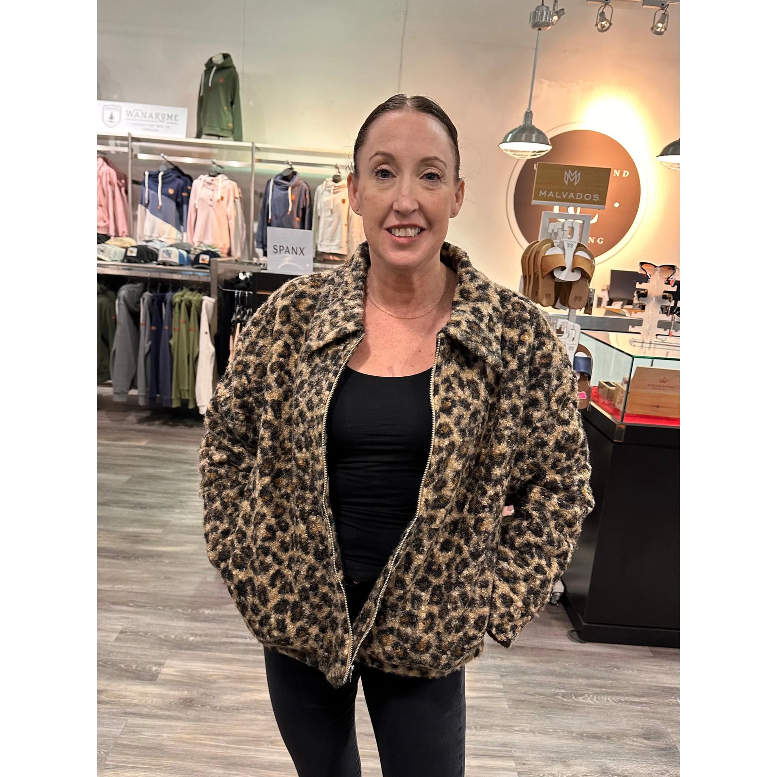 Kuwalla Manon Leopard Shacket