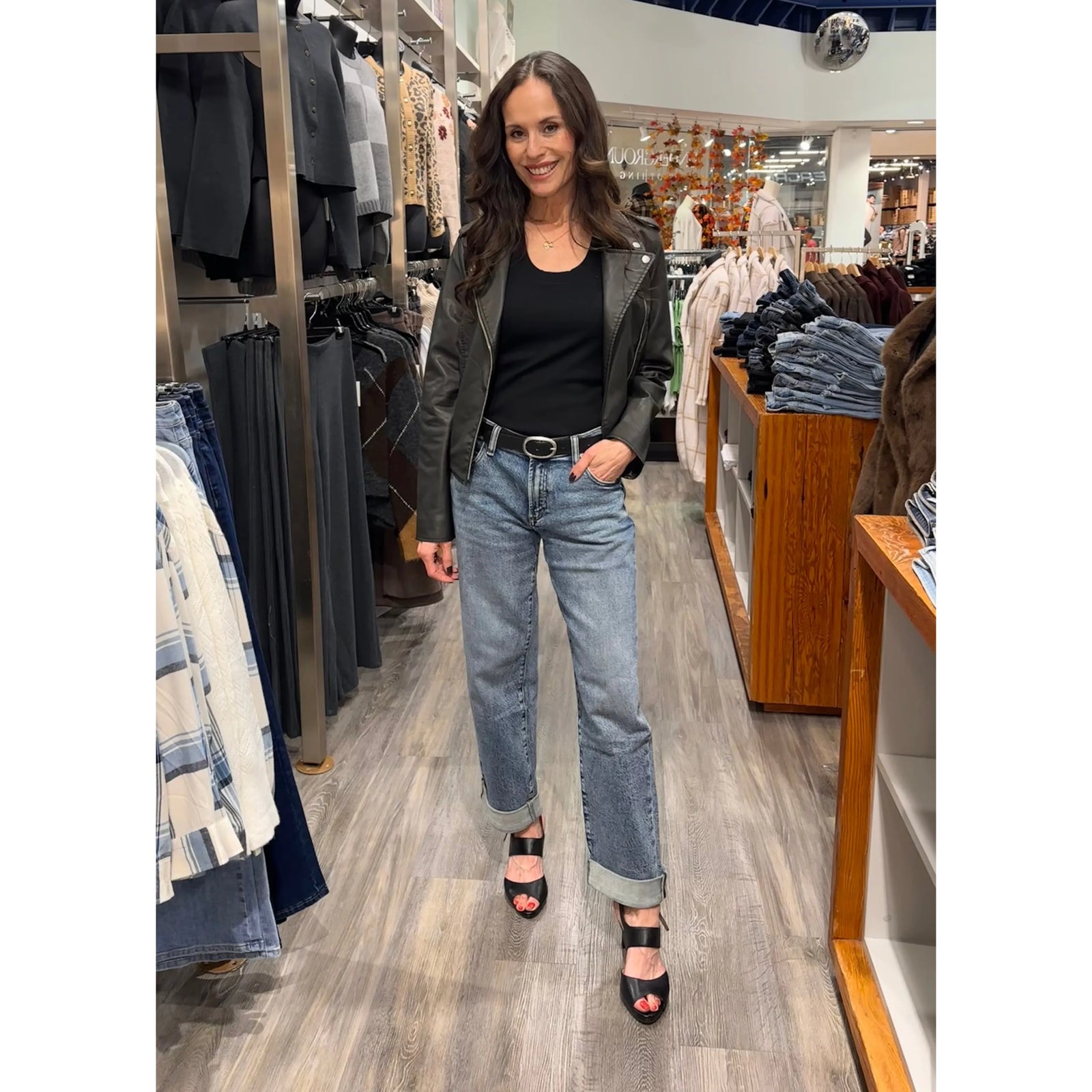 Z Supply Alchemy Faux Leather Moto Jacket