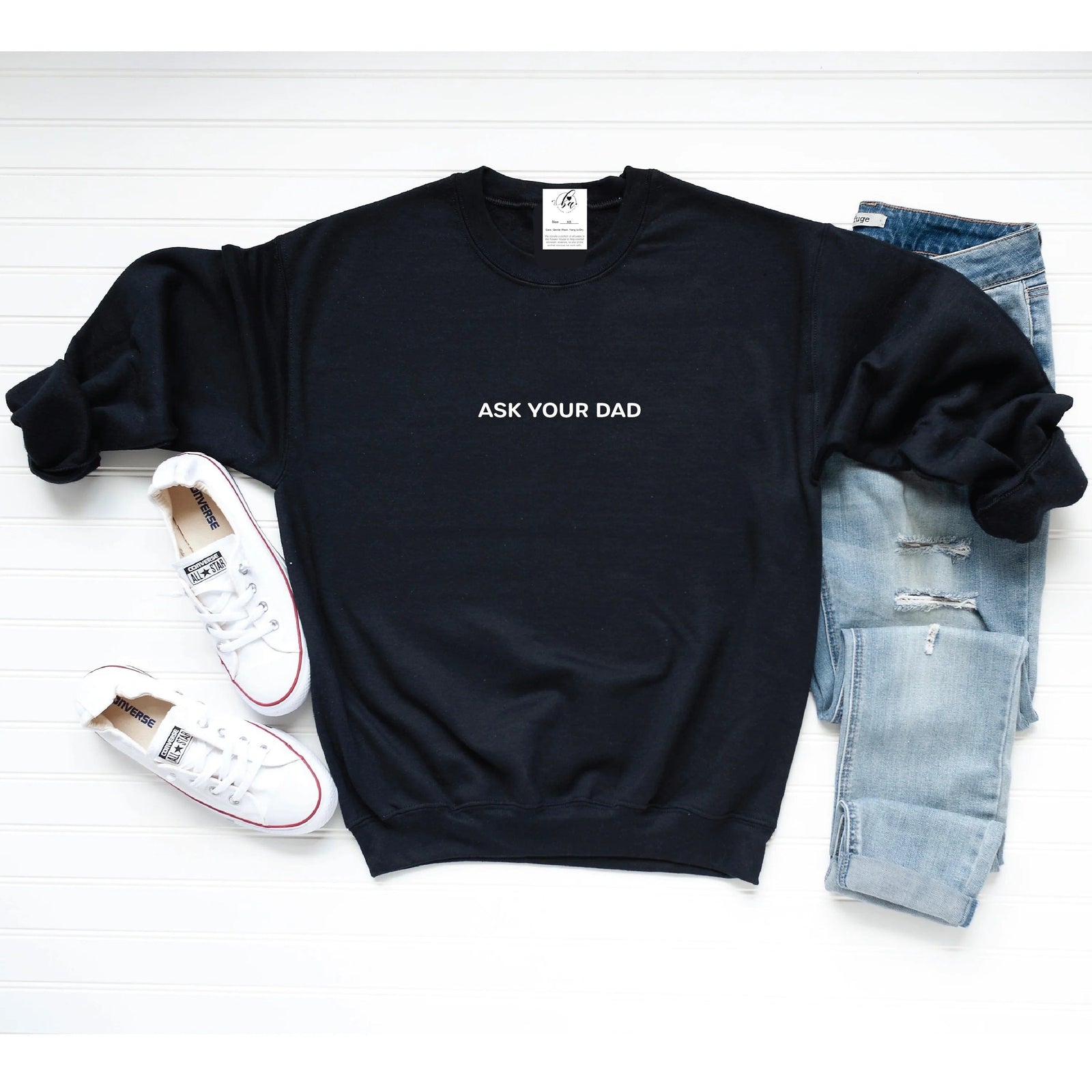 Blonde Ambition BLACK / XS Ask Your Dad Sweatshirt