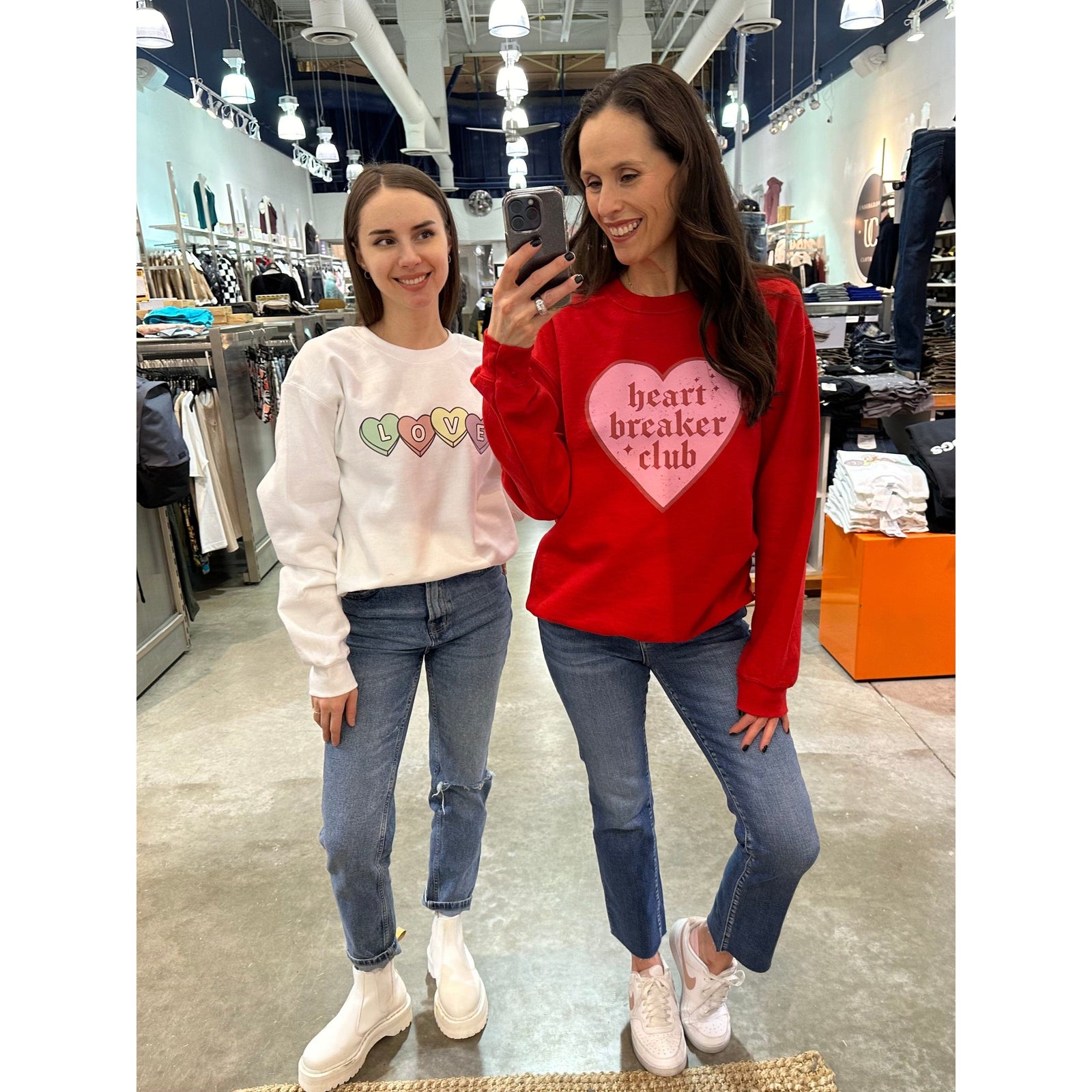 Blonde Ambition Heart Breakers Club Crew