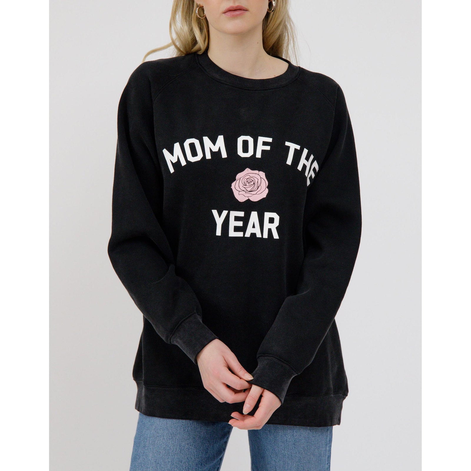 Brunette the Label Mom of the Year NYBF Crew features stylish design, perfect for celebrating exceptional moms.