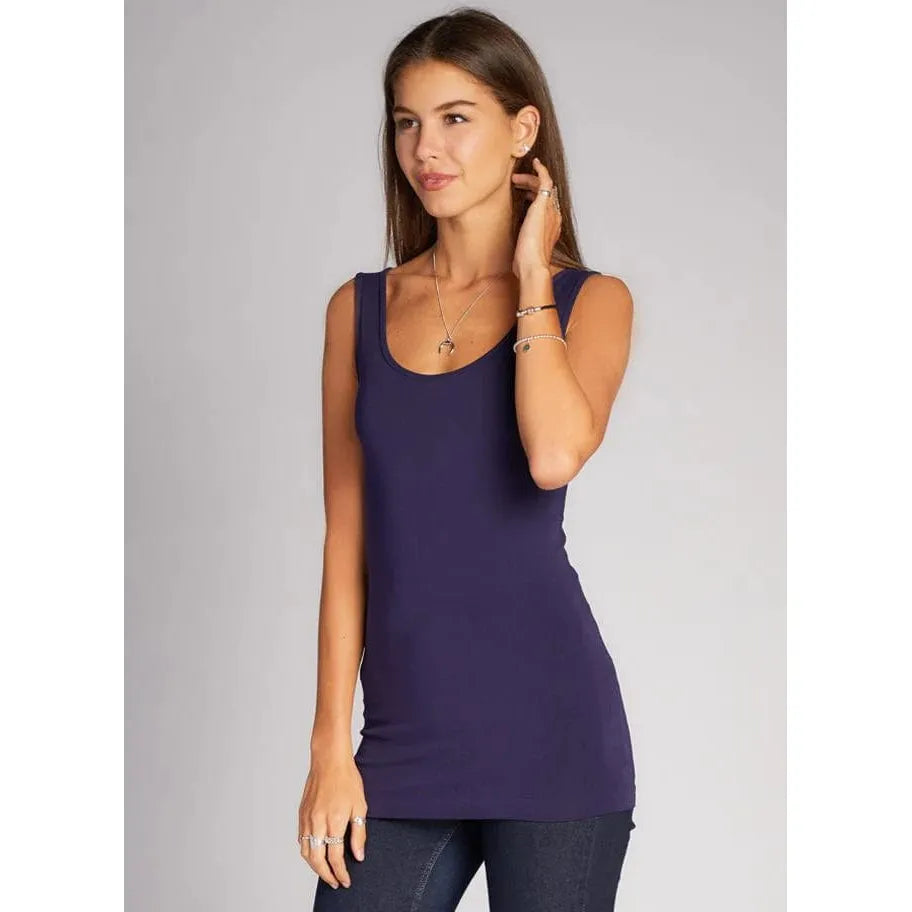 C'est Moi Navy C'est Moi Bamboo Scoop Tank