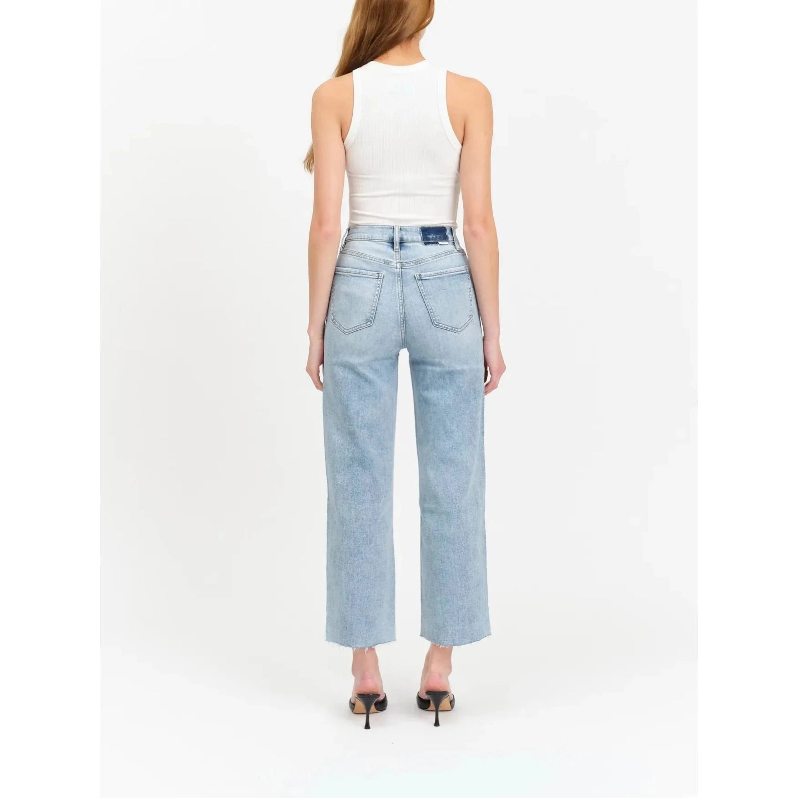 Daze Daze Pleaser High Rise Wide Leg Ankle in Miracle