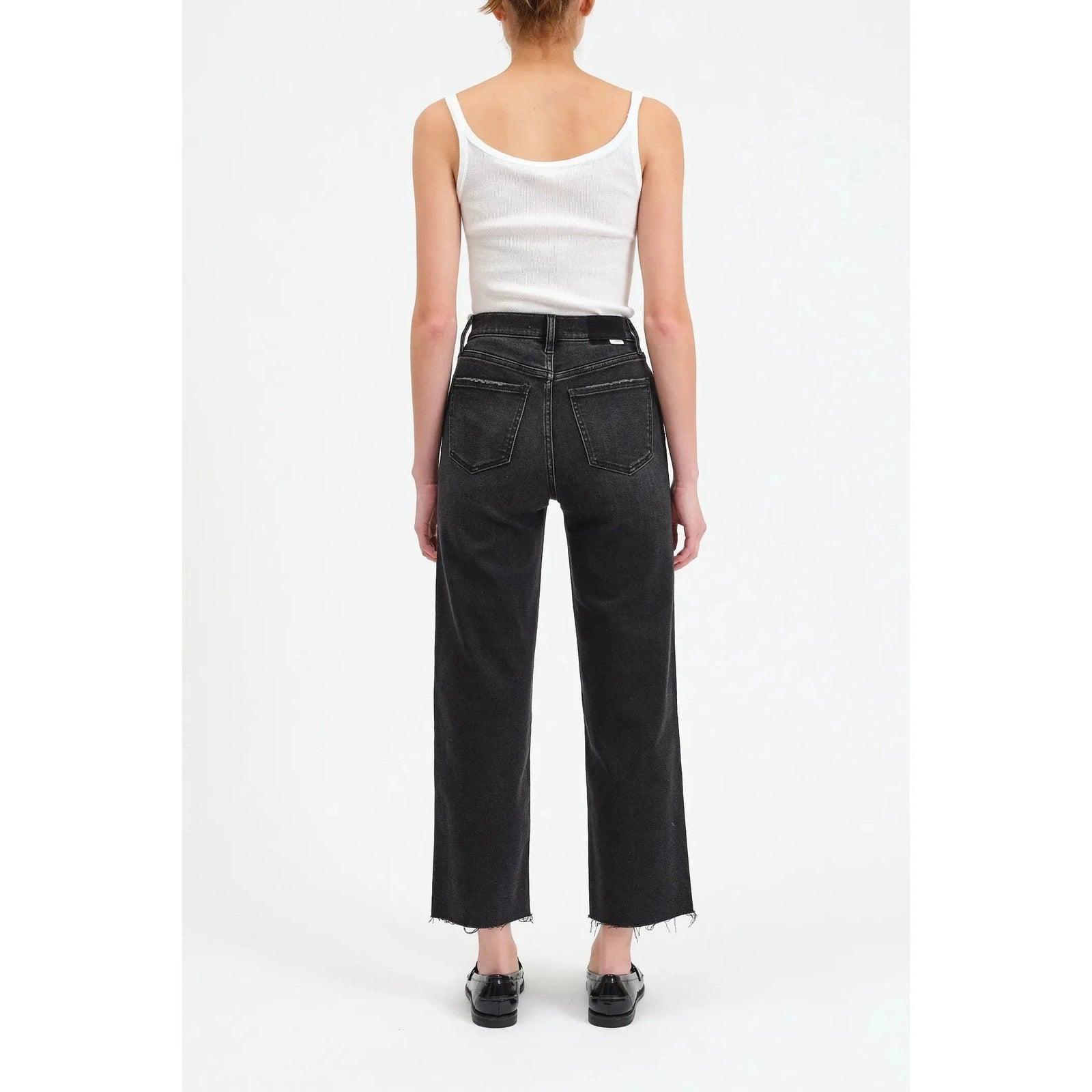 Daze Daze Pleaser High Rise Wide Leg Ankle in Twilight