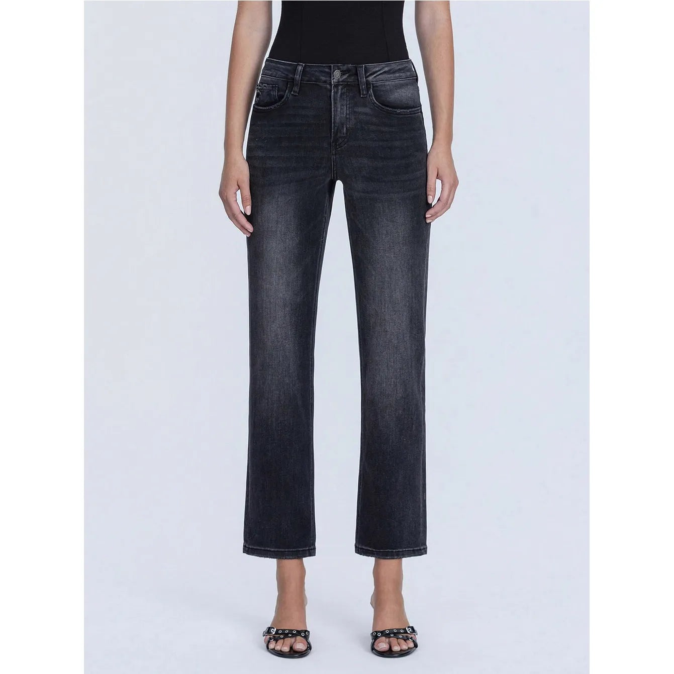 Flying Monkey Luminary High Rise Ankle Straight Jeans