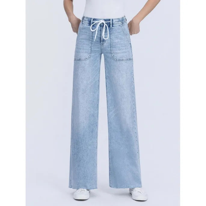 Flying Monkey Delectable High Rise Straight Cuffed Crop