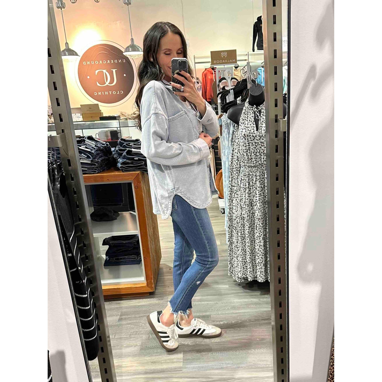 Flying Monkey Counter Attack High Rise Crop Skinny