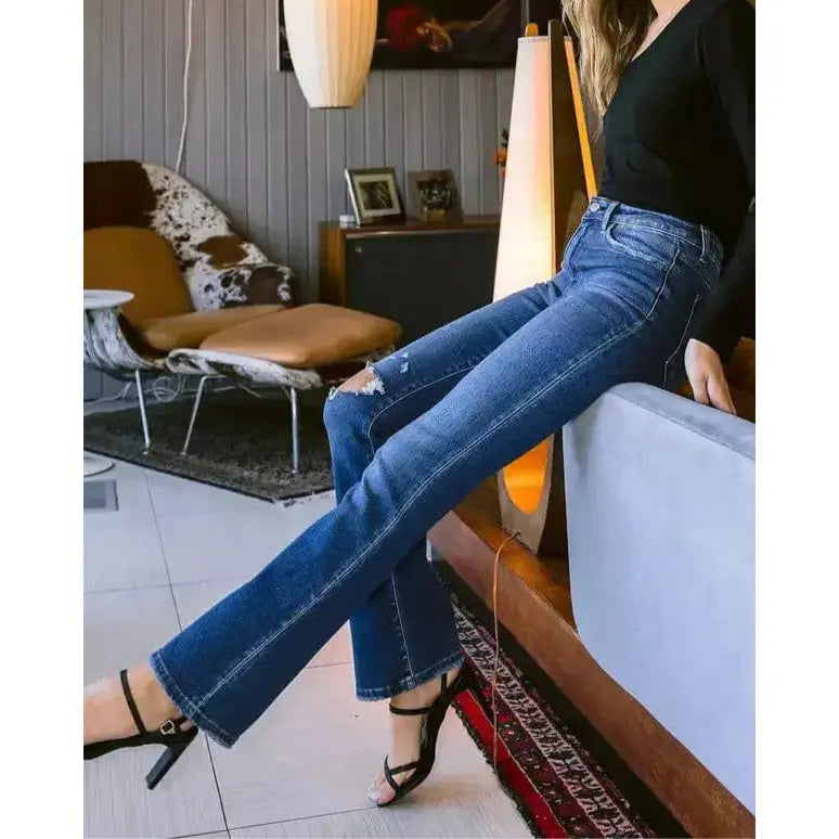 Flying Monkey Flying Monkey Bergenia High-Rise Bootcut