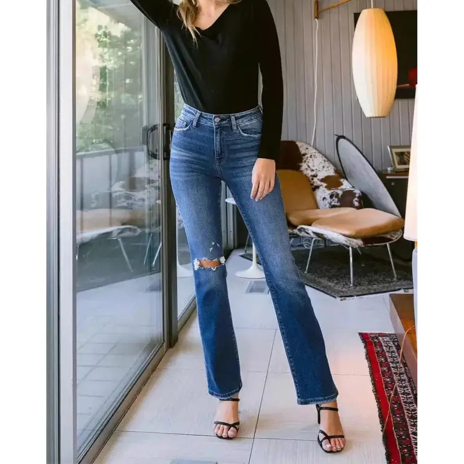 Flying Monkey Flying Monkey Bergenia High-Rise Bootcut