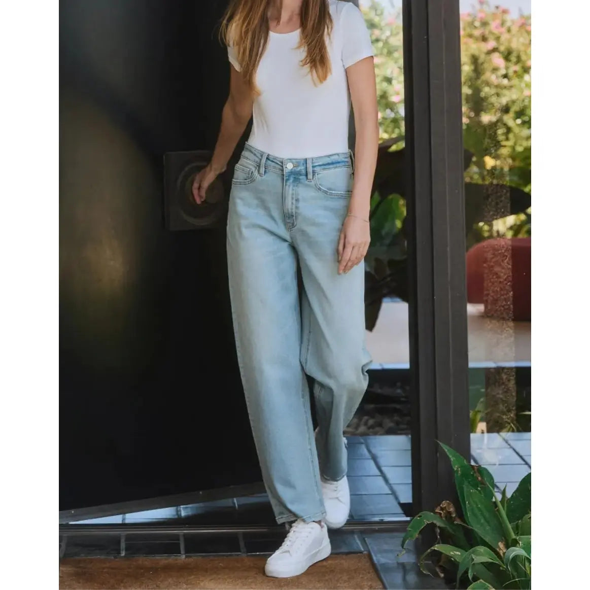 Flying Monkey Flying Monkey Blockbuster High Rise Barrel Jean