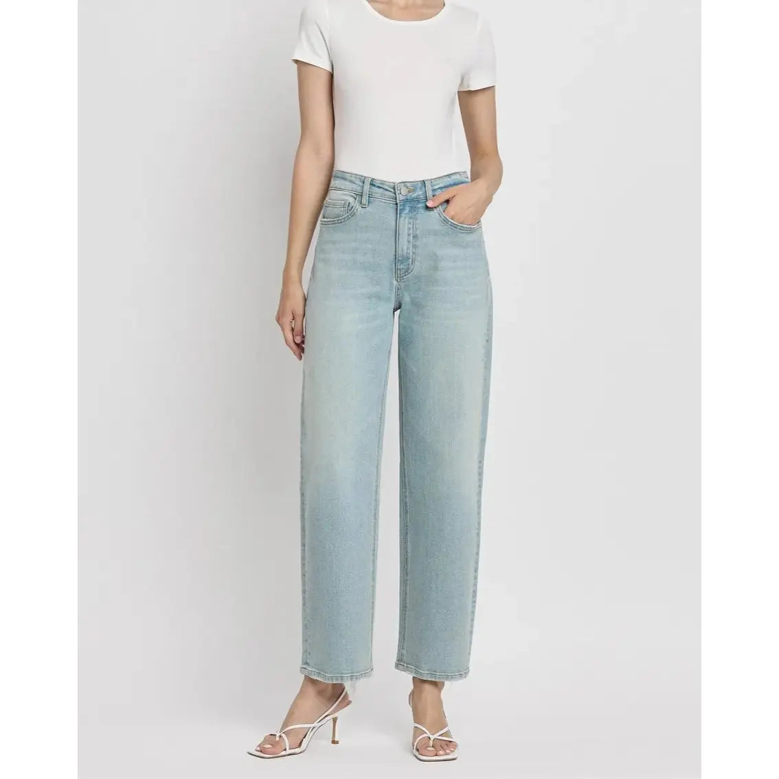 Flying Monkey Flying Monkey Blockbuster High Rise Barrel Jean