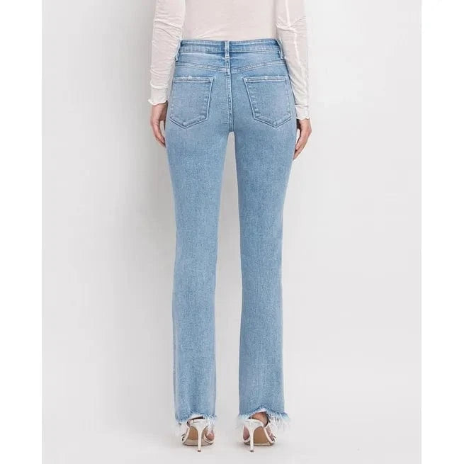 Flying Monkey Flying Monkey Blue Flame High Rise Mini Bootcut