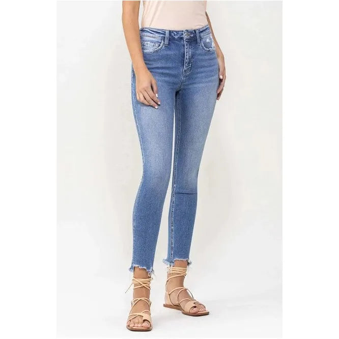 Flying Monkey Flying Monkey High Rise Crop Skinny Innovation Jeans