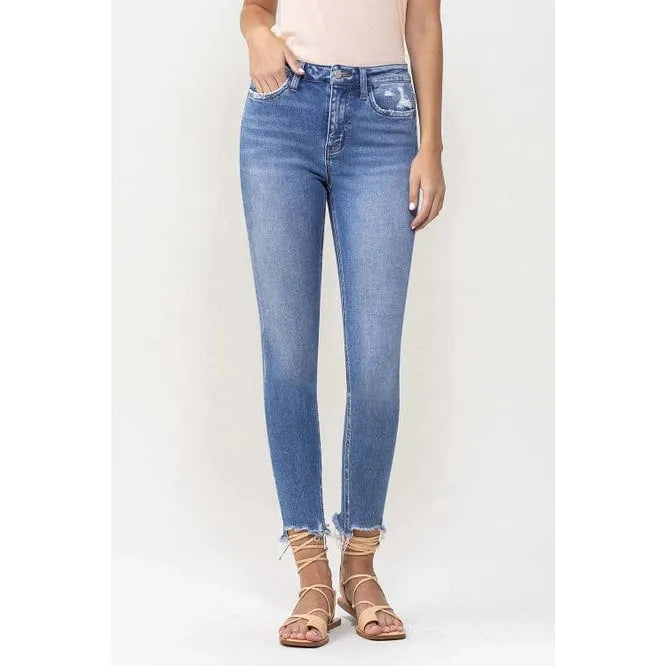 Flying Monkey Flying Monkey High Rise Crop Skinny Innovation Jeans