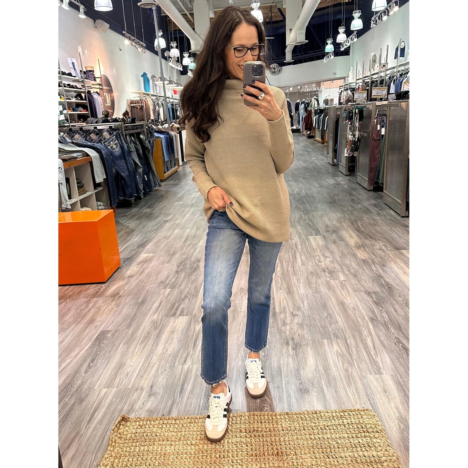 Flying Monkey Flying Monkey High Rise Slim Straight Poised Jeans