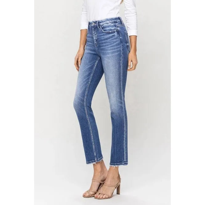 Flying Monkey Flying Monkey High Rise Slim Straight Poised Jeans