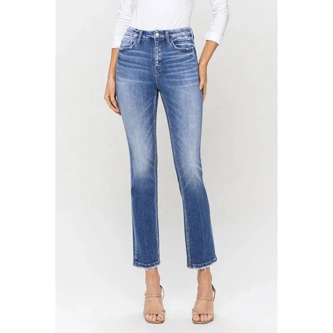 Flying Monkey Denim / 24 Flying Monkey High Rise Slim Straight Poised Jeans