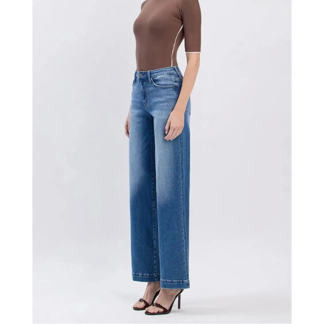 Flying Monkey Flying Monkey Lottery High Rise Wide Trouser