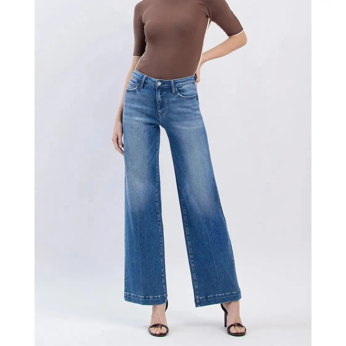 Flying Monkey Flying Monkey Lottery High Rise Wide Trouser