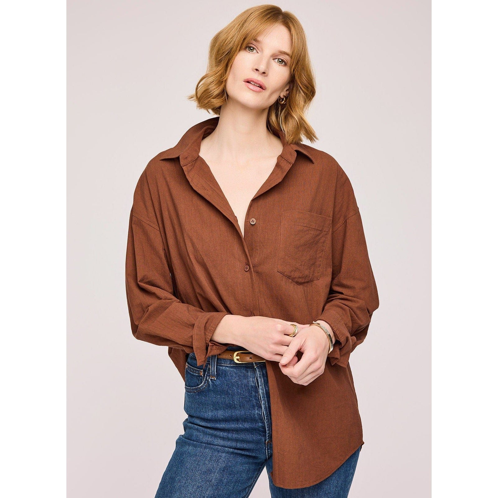 Gentle Fawn Cappuccino / XS Gentle Fawn Callahan Button Down Shirt