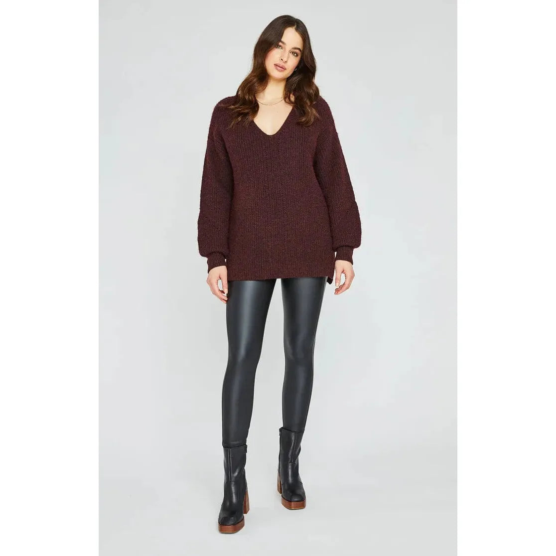 Gentle Fawn Gentle Fawn Hartley V-Neck Pullover Sweater