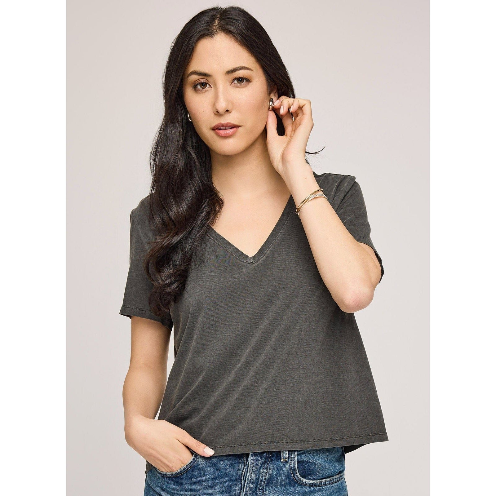 Gentle Fawn Washed Black / XS Gentle Fawn Lucy Top