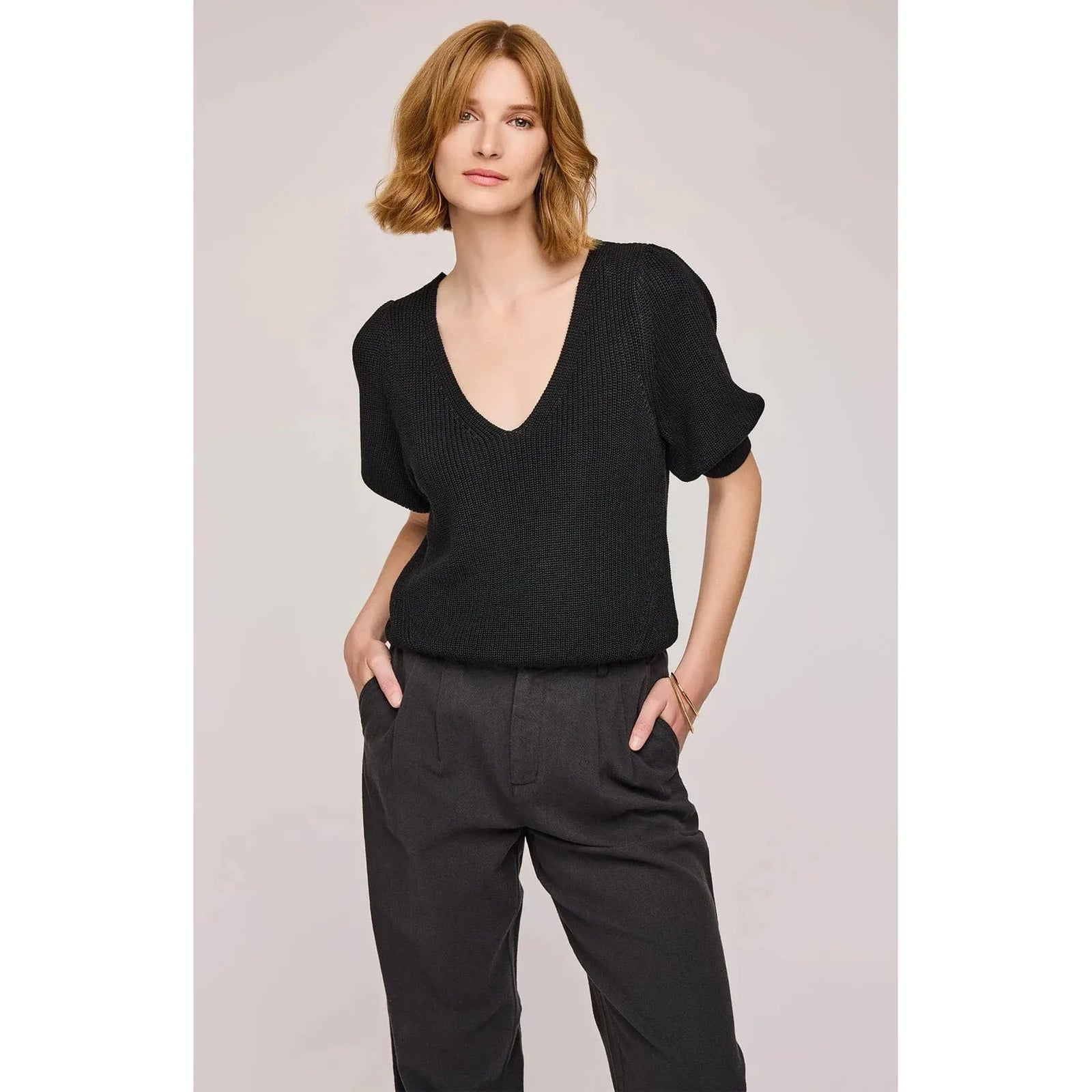 Gentle Fawn Gentle Fawn Phoebe V-Neck Sweater