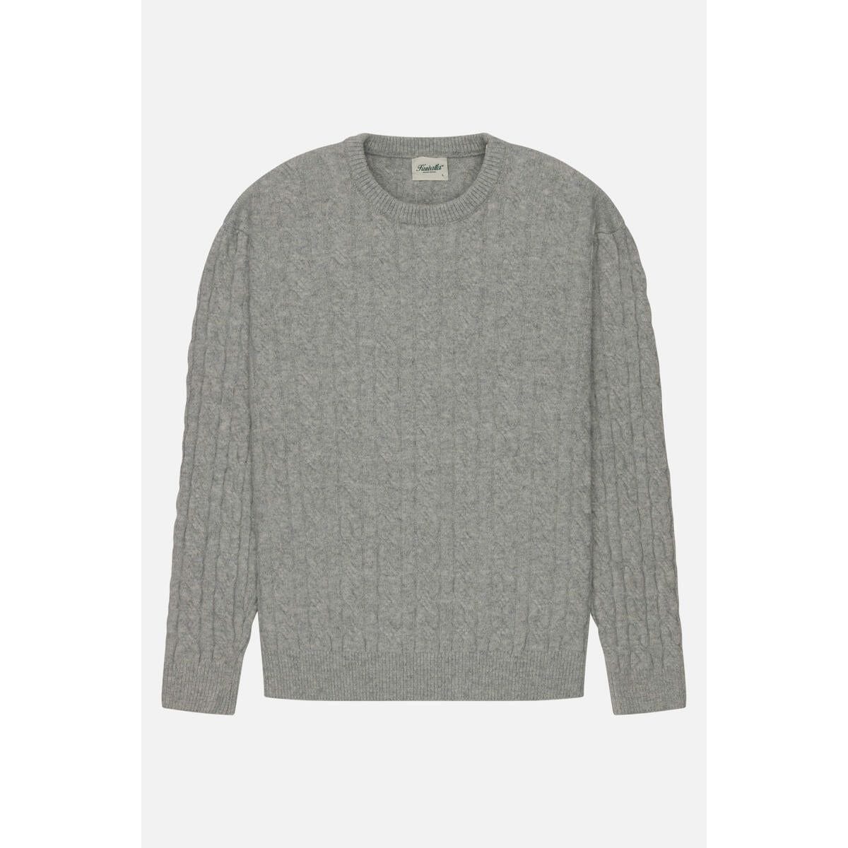 Kuwalla | Tee Grey / S Kuwalla Braided Crew Neck Sweater