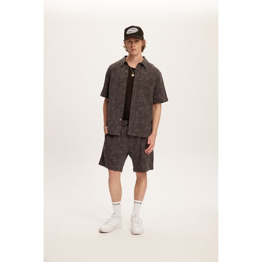 Kuwalla | Tee Kuwalla Jacquard Linen SS Shirt