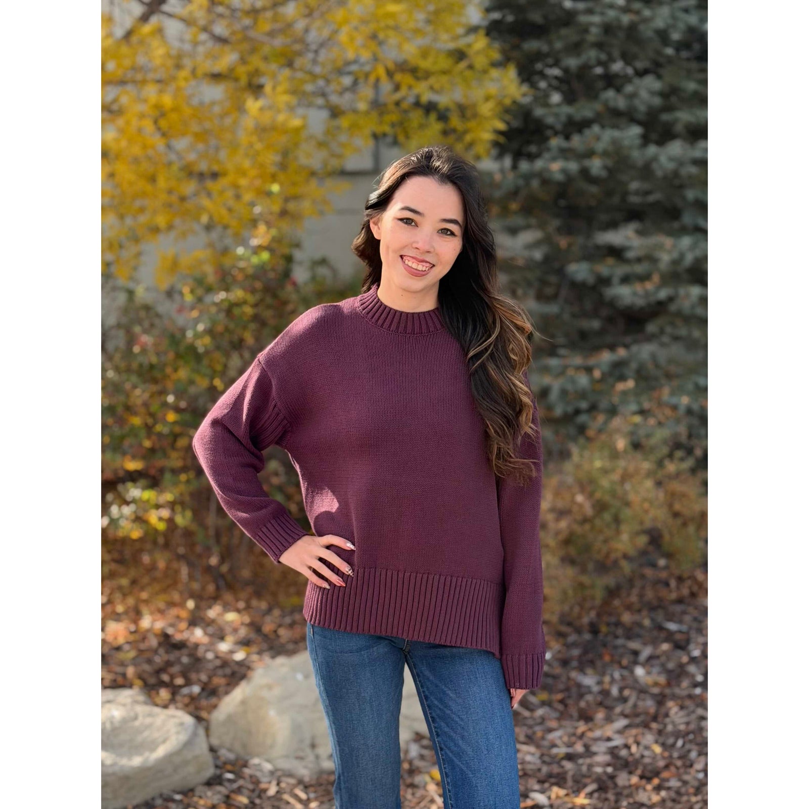 Lilla Long Sleeve Crew Neck