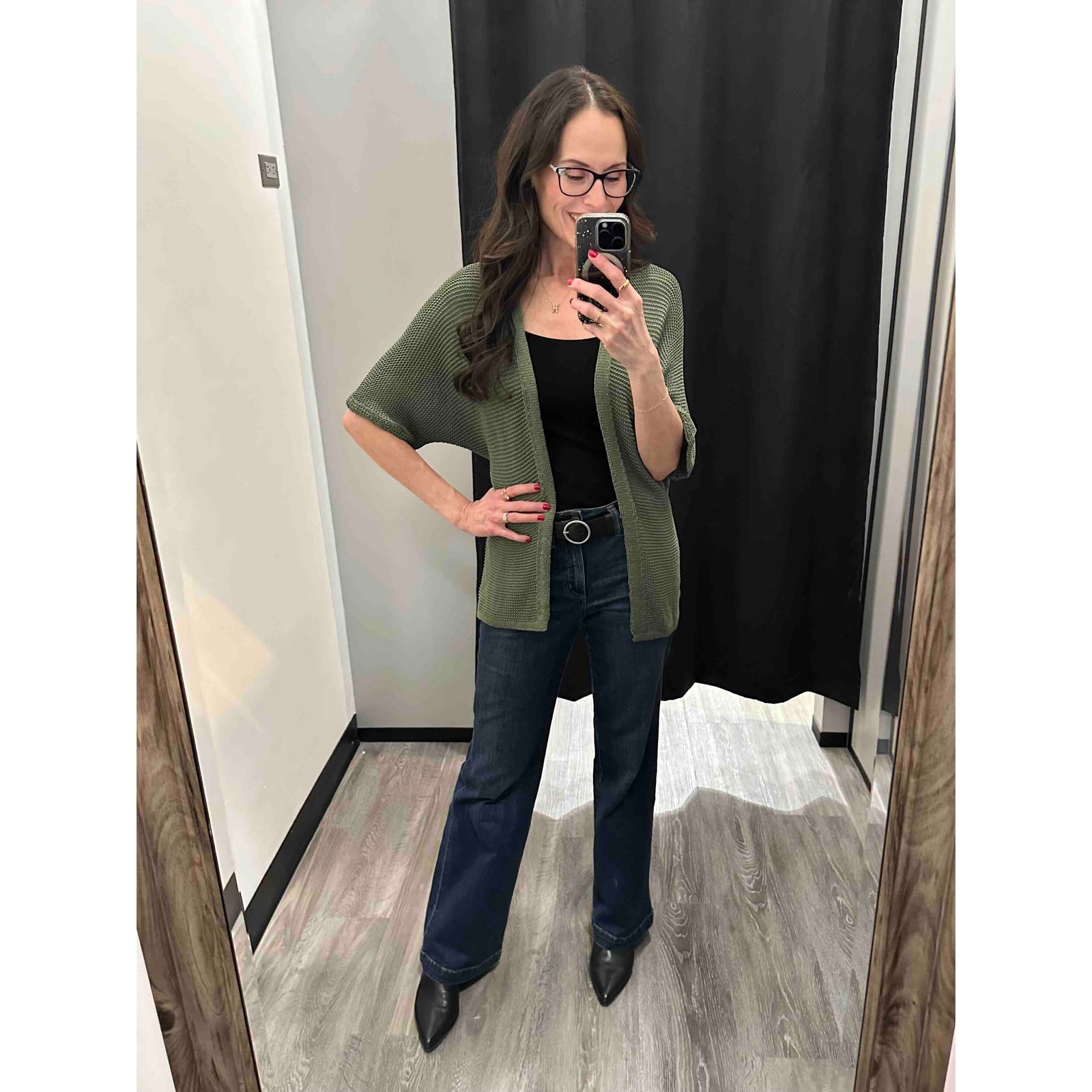 M Made in Italy Cardigan Sweater