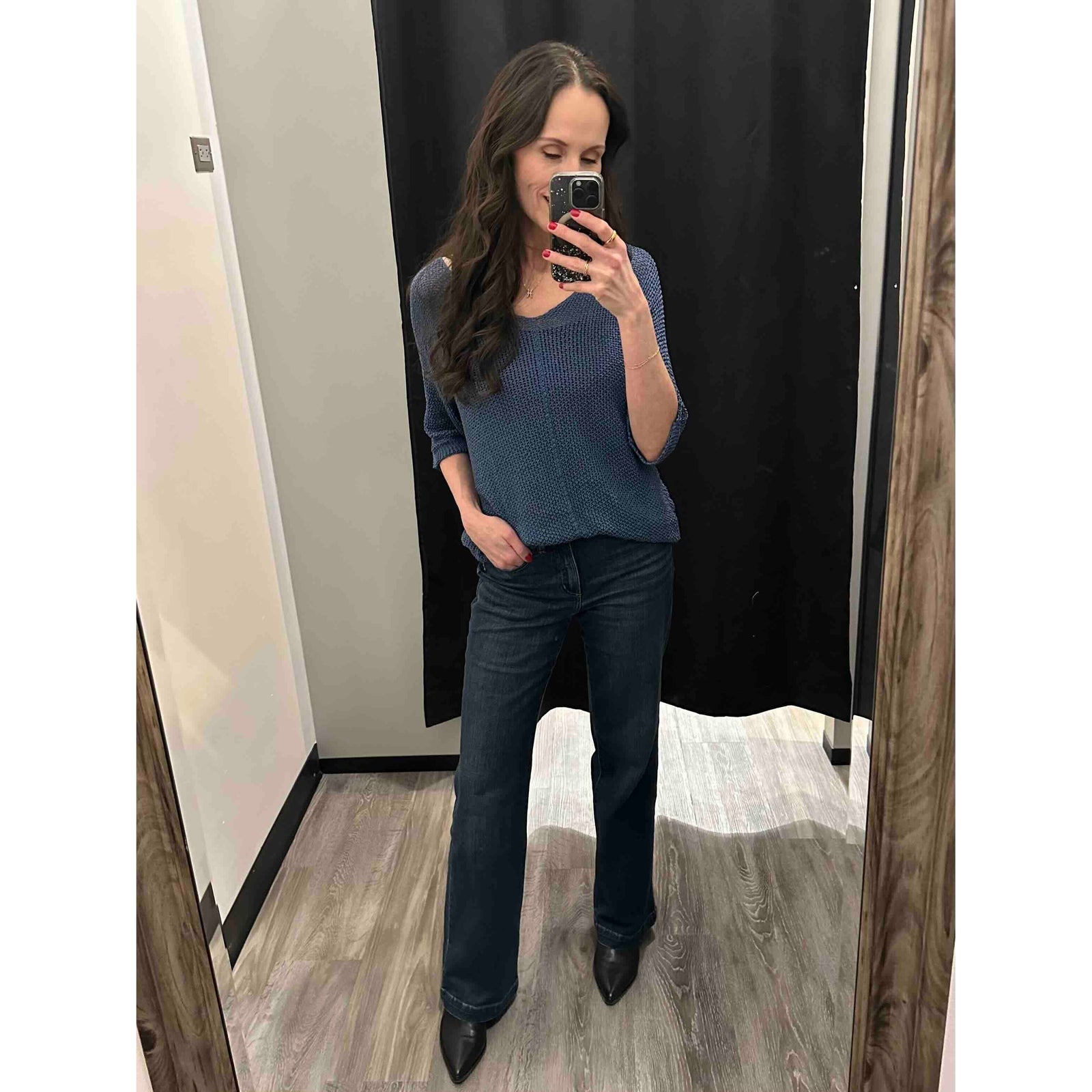 M Made in Italy V Neck Sweater