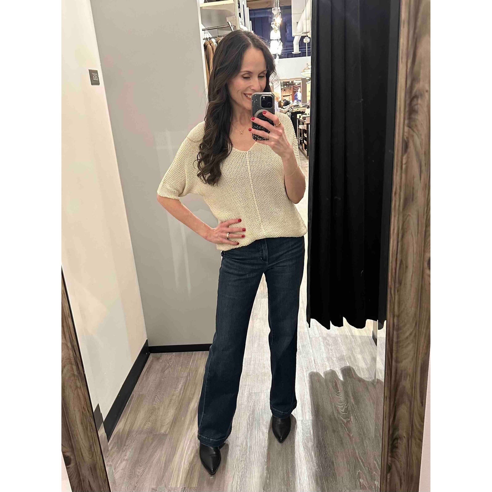 M Made in Italy V Neck Sweater