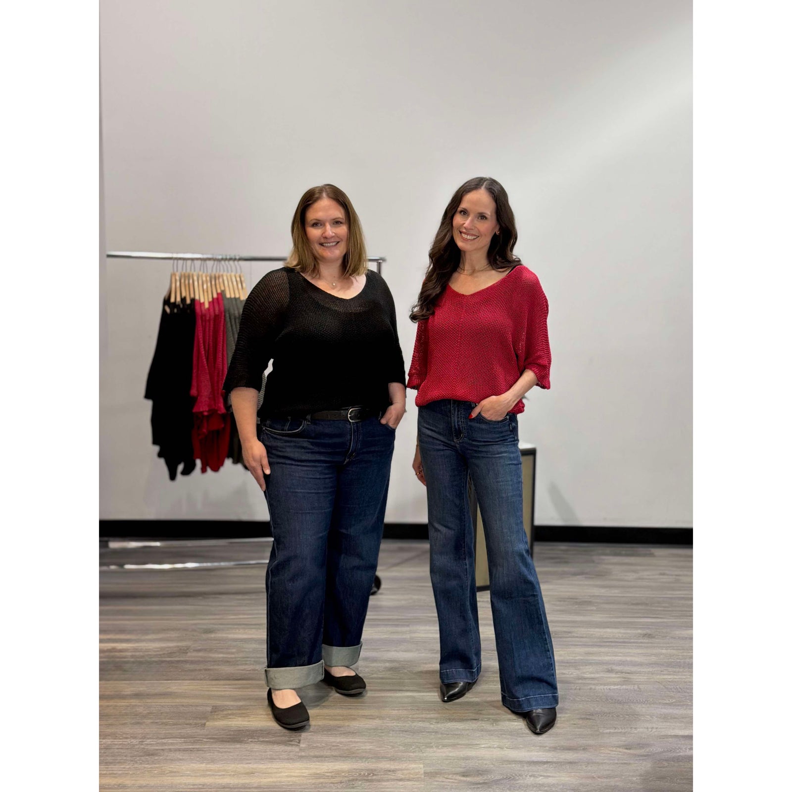 M Made in Italy V Neck Sweater