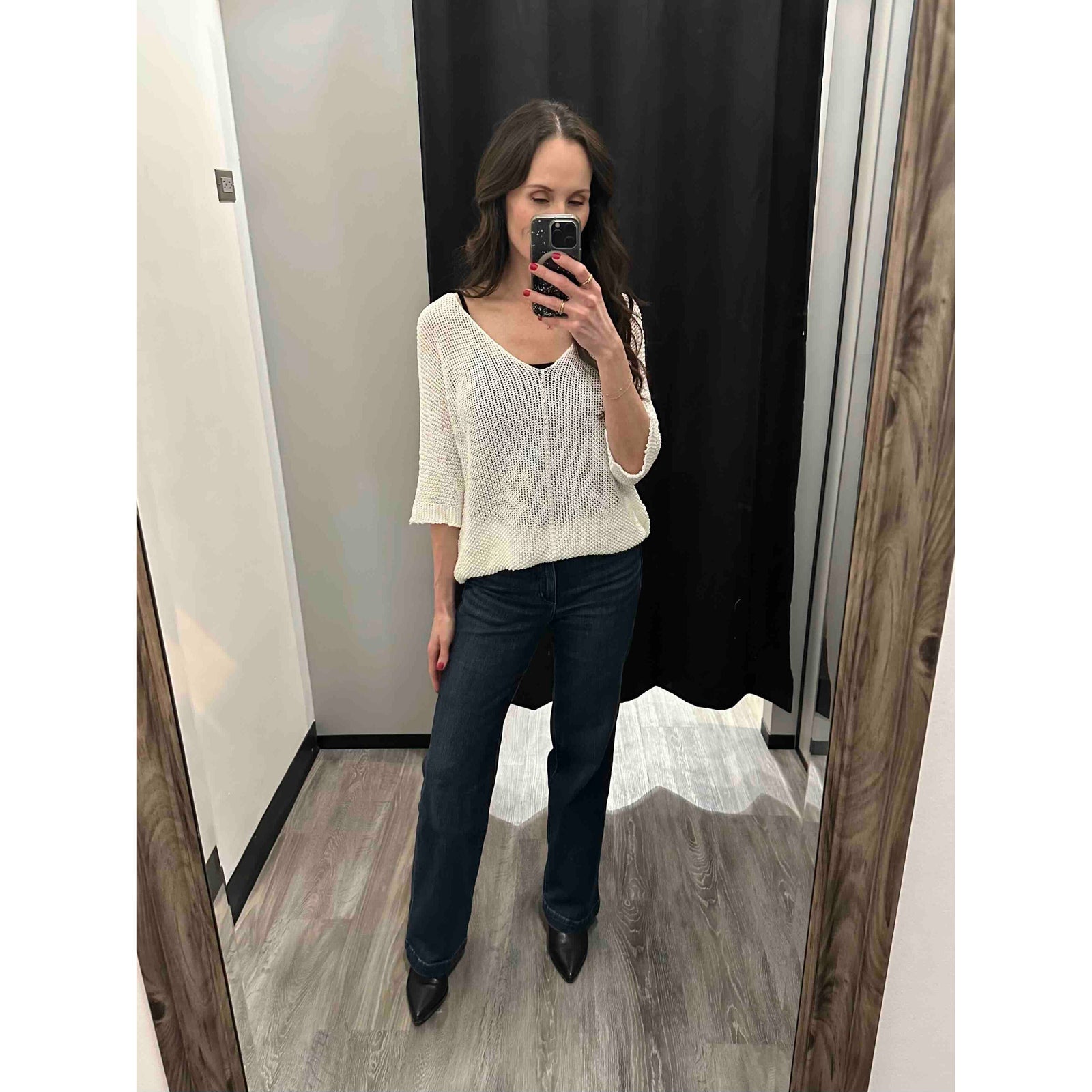 M Made in Italy V Neck Sweater