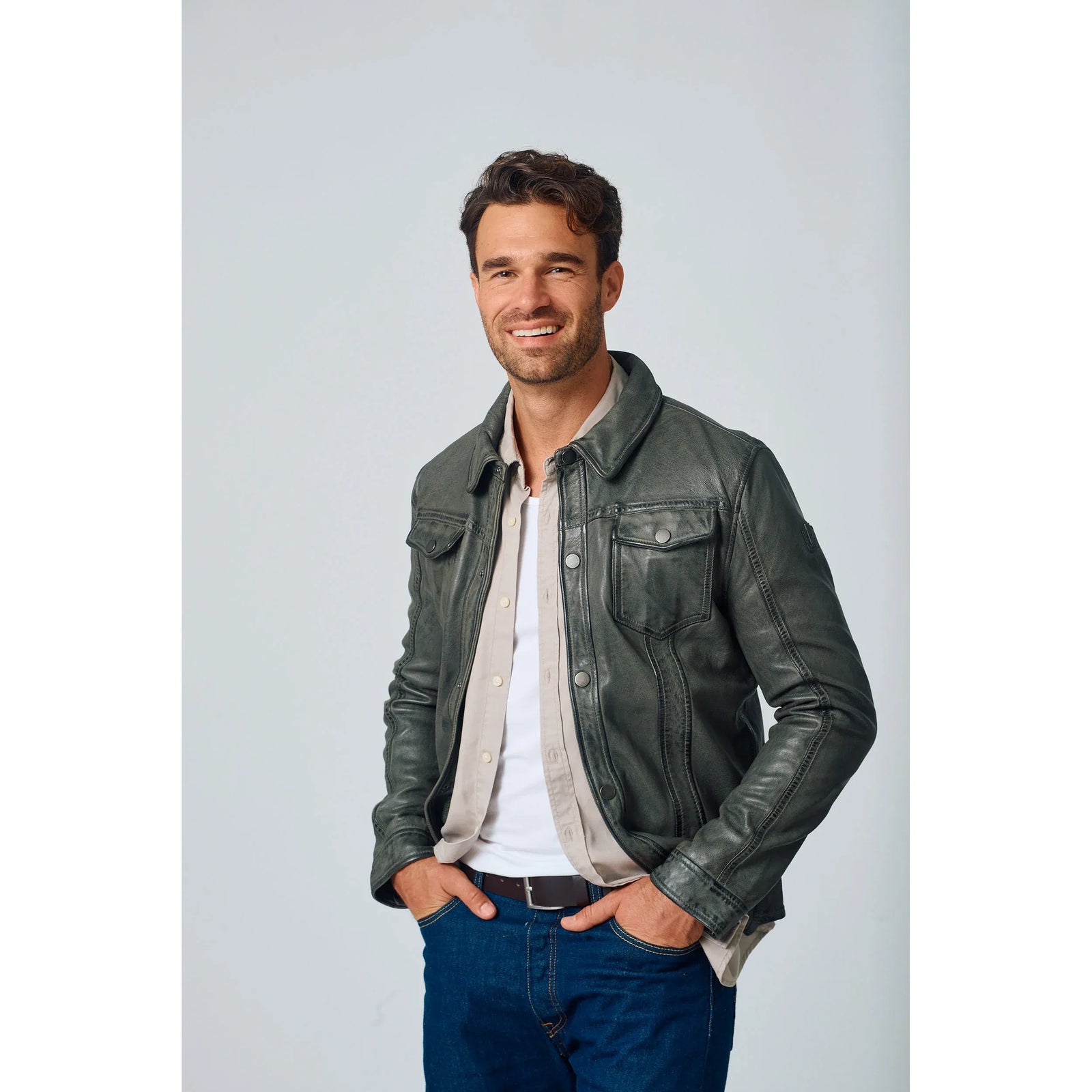 Mauritius Sedro UF Nubuck Leather Jacket