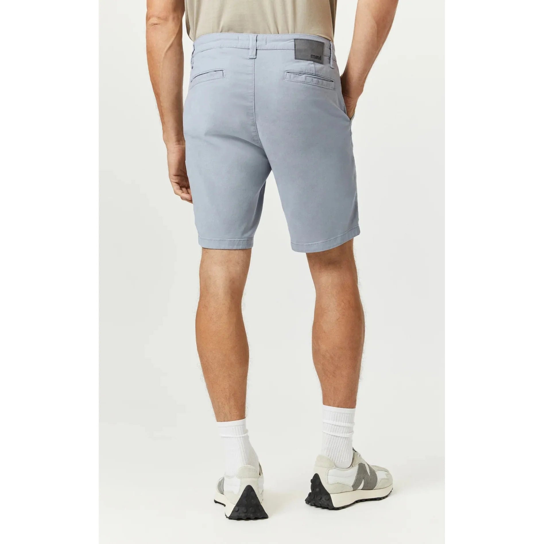 Mavi Jeans Mavi Jacob Crop 9" Inseam Pearl Blue Twill Shorts