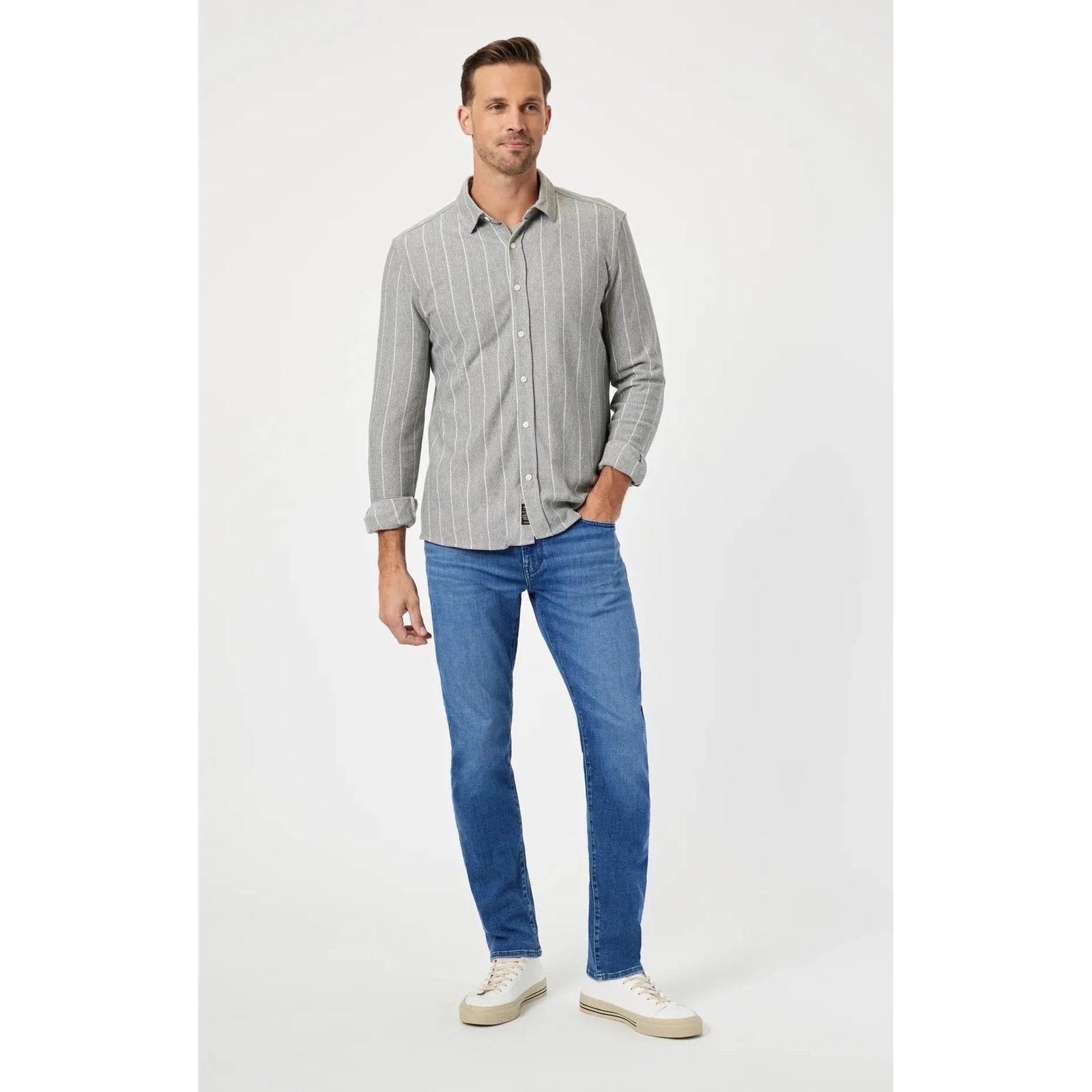 Mavi Jeans Mavi Marcus Dark Blue Feather Blue Jeans